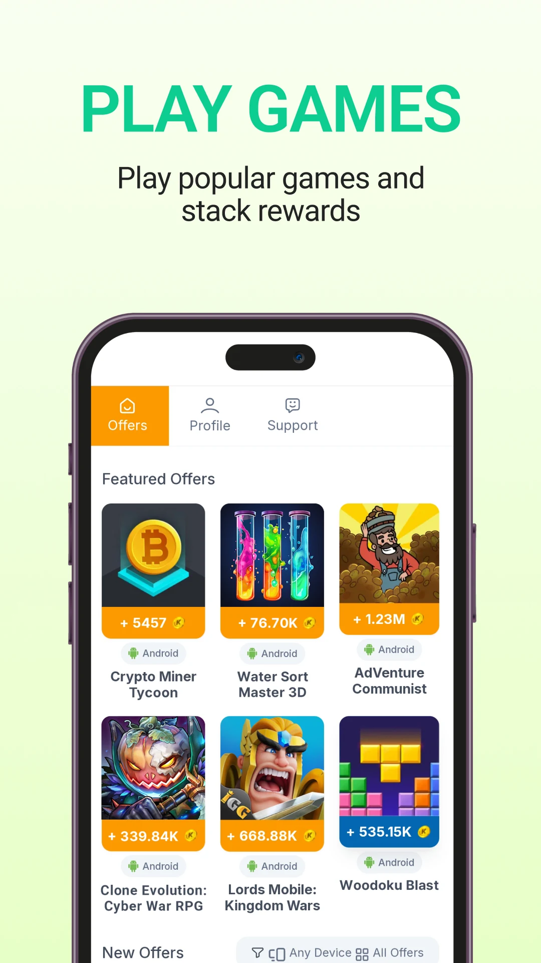 KUDA Drop: Home Button Rewards screenshot